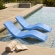 preview thumbnail 17 of 48, Aqua Outdoors In-Pool Chaise Lounge Chairs for 0-9 In. of Water - All Weather Resistant, No Plugs/Tools Needed - (Set of 2) Coral Reef