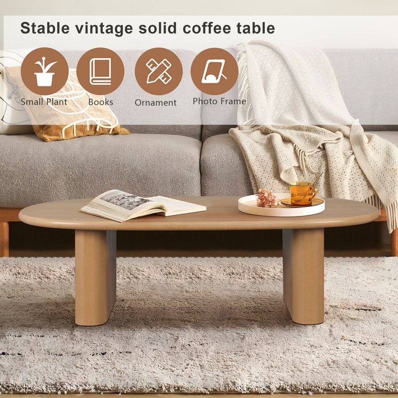 25" or 51" Tapered Table Top Coffee Table