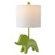 preview thumbnail 11 of 36, SAFAVIEH Kids Lighting 20" Ellie Elephant Lamp - 11.5"x10"x20"