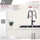 preview thumbnail 11 of 22, STYLISH Forli Single Handle Pull Down Kitchen Faucet