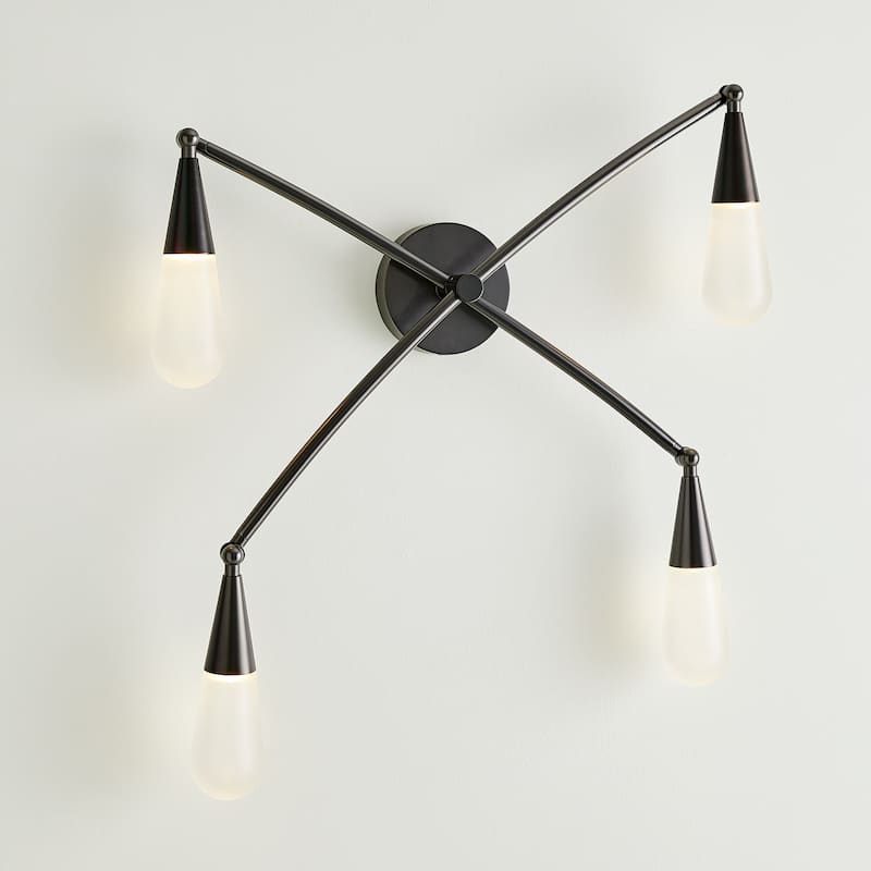 Droplet Sconce - 25"W x 22"H x 4.5"D