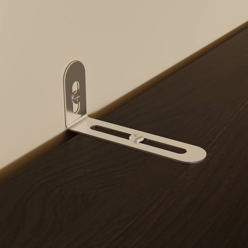 Bookshelves Bookcase Modular Glass Display Cabinet with LED Lights, Dark Wood Storage Combination Cabinet System