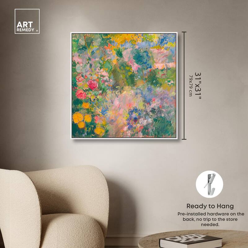 Hues of Happiness I Canvas by Art Remedy