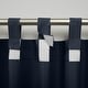 preview thumbnail 46 of 99, ATI Home Indoor/Outdoor Solid Cabana Tab Top Curtain Panel Pair