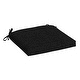preview thumbnail 10 of 51, Arden Selections Outdoor 18 x 19 in. Seat Pad Black Leala