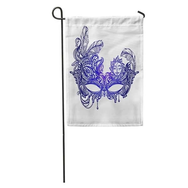 Orleans Face Masks In The Of Boho Chic Festival Mardi Gras Masquerade Lace Garden Flag Decorative Flag House Banner On Sale Overstock 31742501