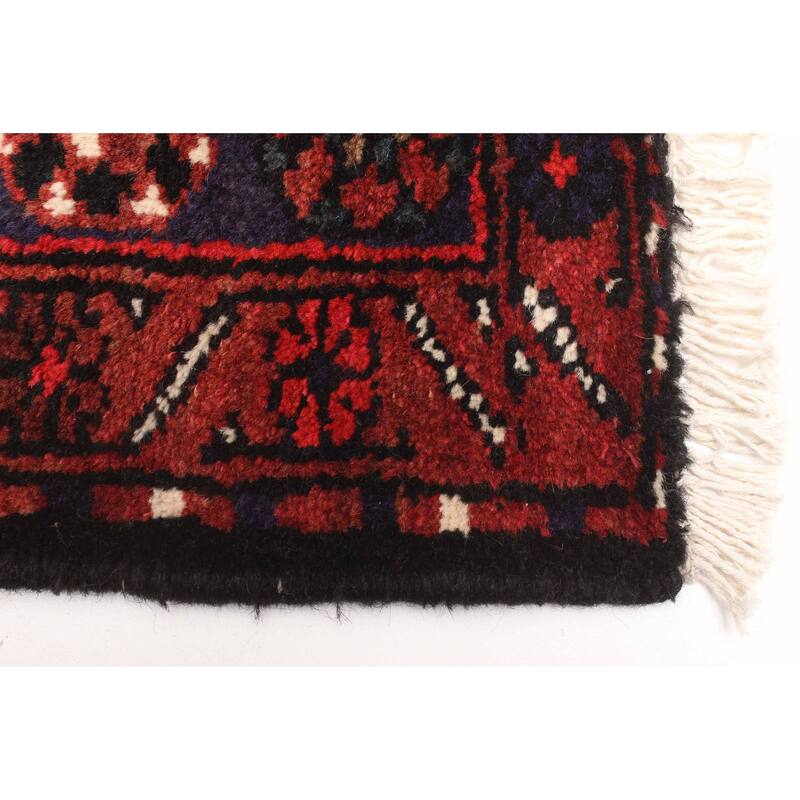 ECARPETGALLERY Hand-knotted Anadol Black Wool Rug - 4'6 x 7'1