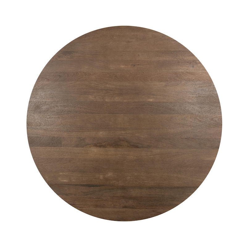 Classic Home Hera Mango Wood Round Dining Table