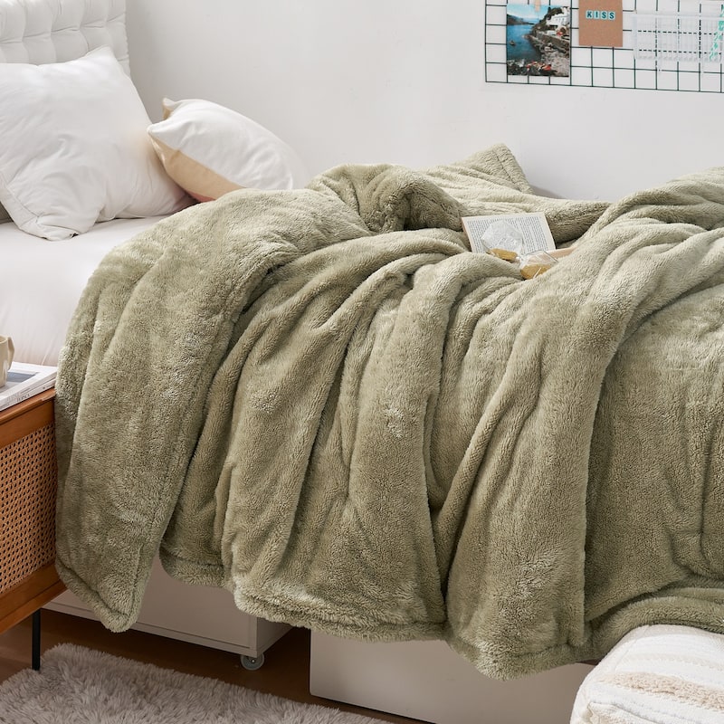 The Original Plush - Coma Inducer® Oversized Comforter - Mossy Gray