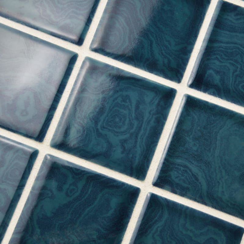 Merola Tile Resort Beach Blue 12" x 12" Porcelain Floor and Wall Tile