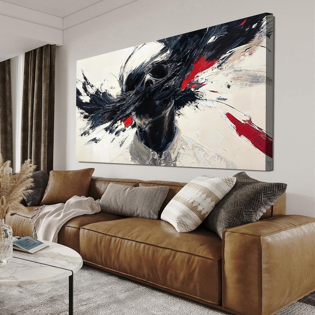 Wall Decor Abstract Black and White Wall Art Decorations