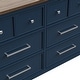 preview thumbnail 6 of 12, Furniture of America Althea Modern Farmhouse 3-Piece Wood Dresser and 2 Nightstand Bedroom Set
