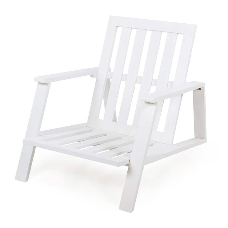 Paloma Acacia Wood Outdoor Club Chair with Cushion by Christopher Knight Home