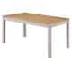 Option Gray wash color stain, top in antique brown color.
