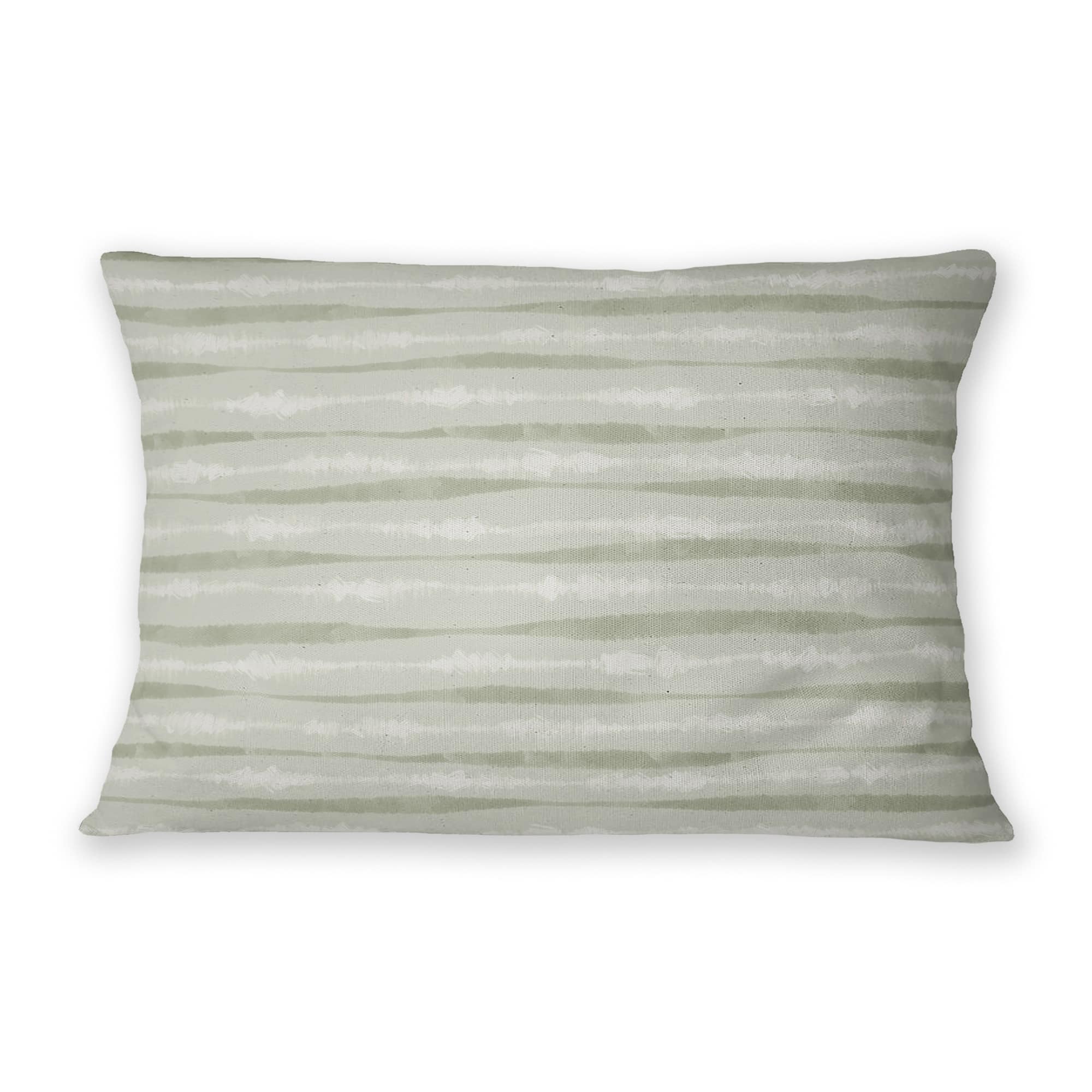 TIE-DYE STRIPE SAGE Lumbar Pillow By Jenny Lund - Bed Bath & Beyond ...