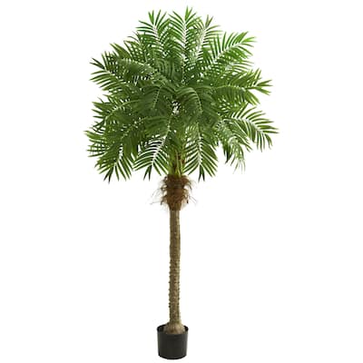 80" Robellini Palm Artificial Tree - Green