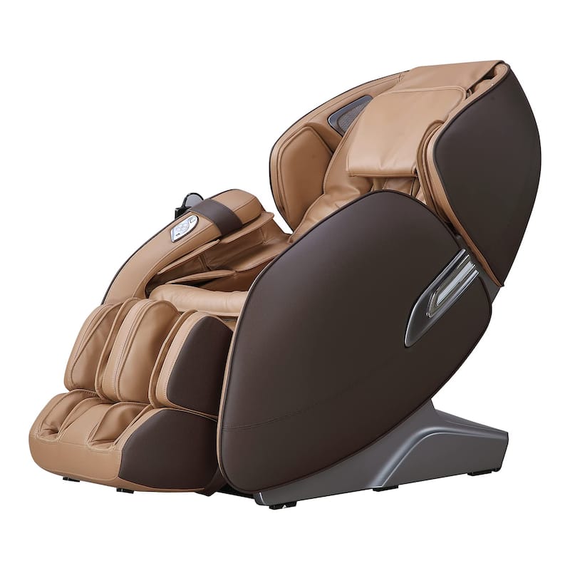 Clie Modern Faux Leather Zero Gravity LED Light Massage Chair with Bluetooth Speaker and USB Port by Furniture of America
