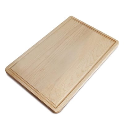 Delice Rectangle Cutting Board with Juice Drip Groove