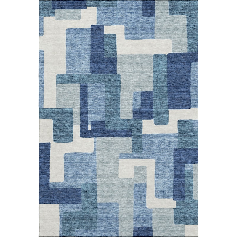 Premium Washable Super Soft Modern Geo Mayfield Rug