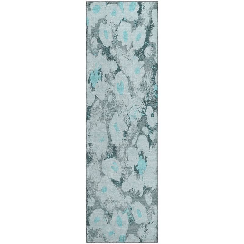 Premium Washable Super Soft Contemporary Floral Mayfield Rug