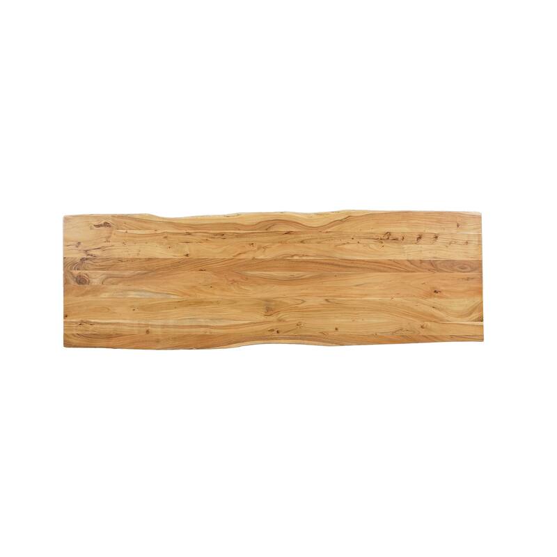 Cedar Live Edge Solid Wood Dining Table