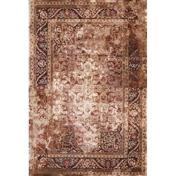 Westfield Home Cairo Nora Distressed Cerulean Area Rug. Opens flyout.