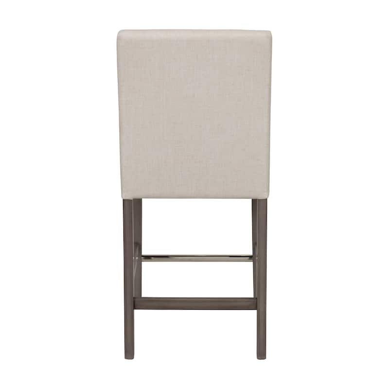 Laura Upholstered 25" Counter Height Bar Stool