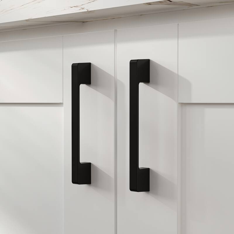 Modular White Kitchen Cabinet Set Customizable Base and Wall Cabinets Pantry Storage and DIY Countertop Design(Without desktop)