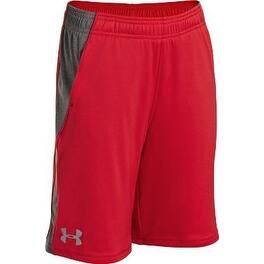 Shop Boy S Under Armour 1242850 Ua Tech Basketball Shorts Red