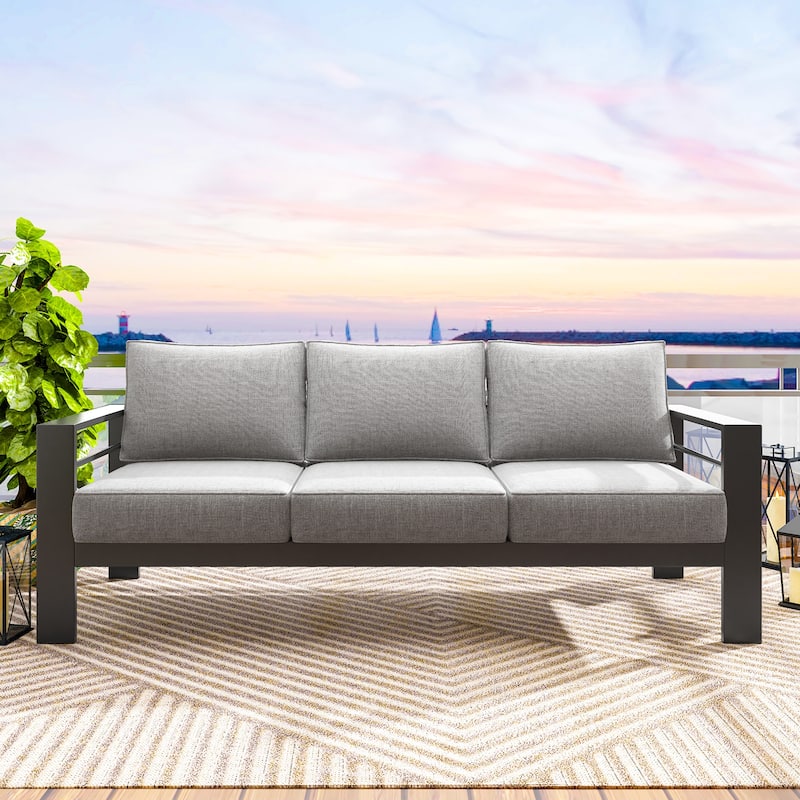 Royalcraft Aluminum Patio Sofa - Grey