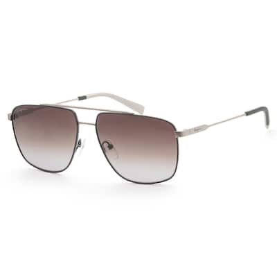 Ferragamo Women's 60mm Matte Gold Sunglasses