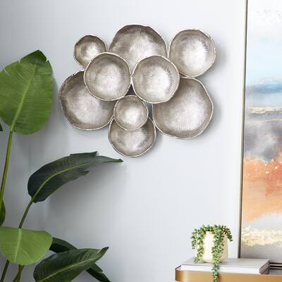 Aluminum Contemporary Wall Decor Abstract