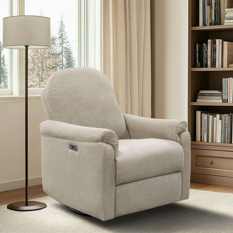 Madison Park Elio 3 in 1 Power Recliner - Beige