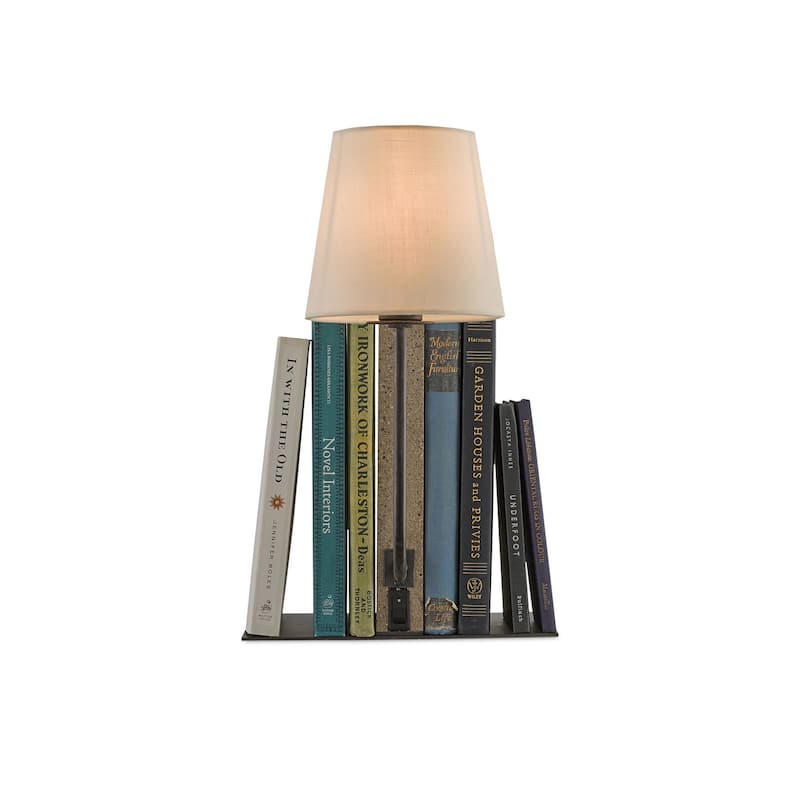 Currey & Company Oldknow Bookcase Lamp - 16"h x 10"w x 18"d - 16"h x 10"w x 18"d