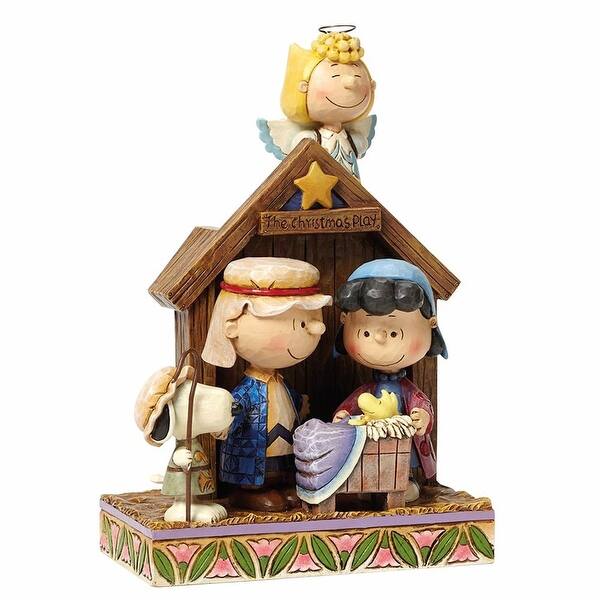 Shop Peanuts R Christmas Pageant Nativity Overstock 15030759