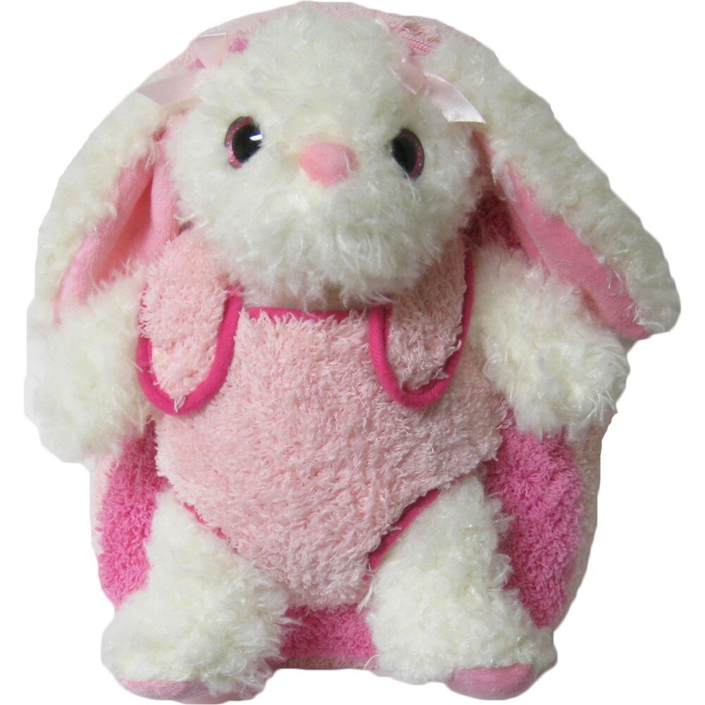 stuffed bunny backpack