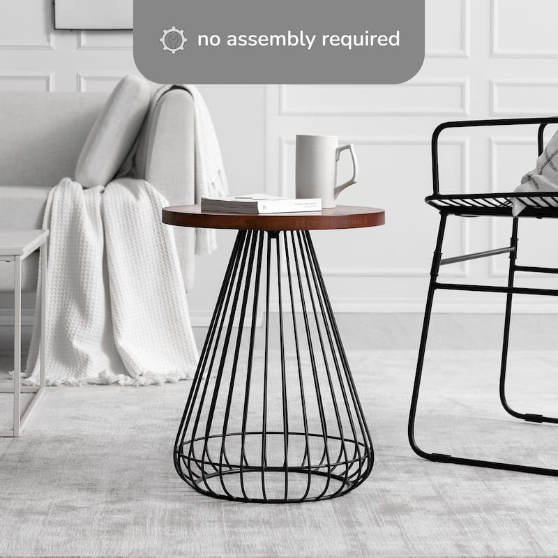 MH London Melody End Table - 20" x 16" x 16"