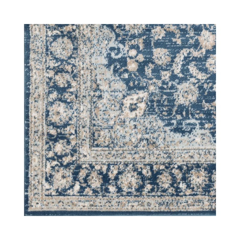 Livabliss Monte Carlo Updated Traditional Medallion Area Rug