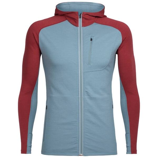 Shop Icebreaker Merino Quantum Zip Wool Blend Hoodie Overstock 31169240 Xxl