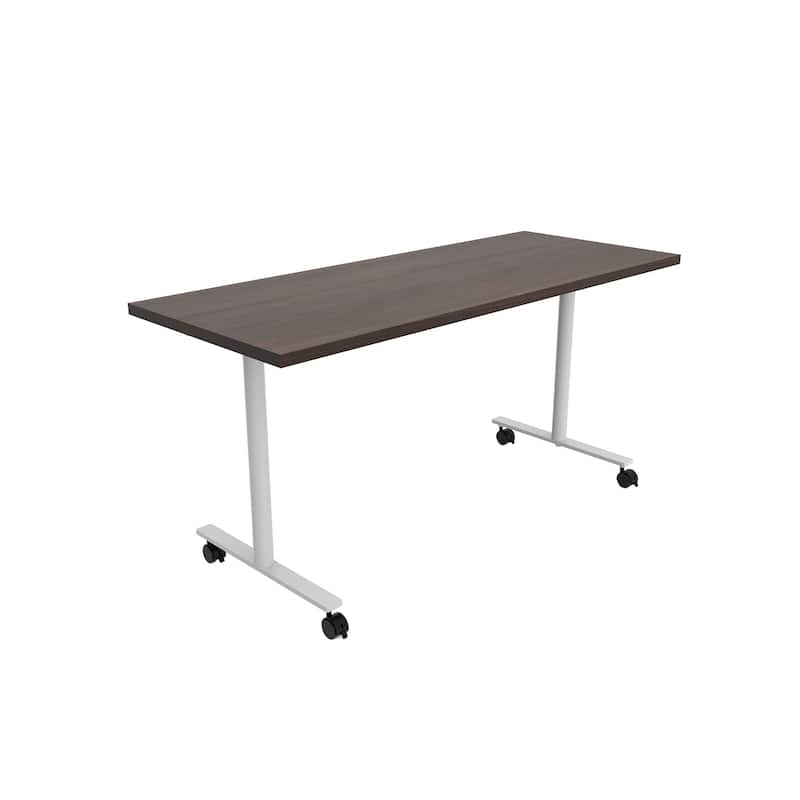JURNI Multipurpose Table, High-End Mobile Desk 60" W x 24" D x 29" H - Columbian Walnut