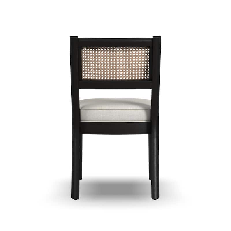 Brentwood Black Wood Dining Armless Chair by Homestyles - 19" x 33" x 21"