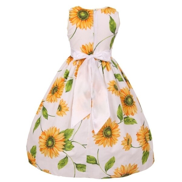 sunflower girls dress