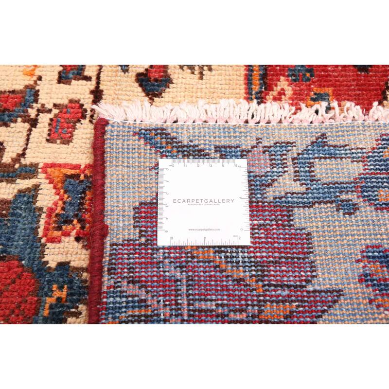 ECARPETGALLERY Hand-knotted Konya Anatolian Red Wool Rug - 5'1 x 10'0