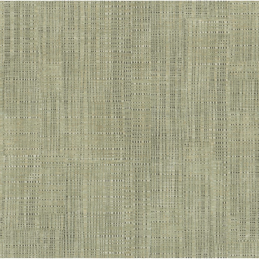 Advantage Rattan Green Weave Wallpaper