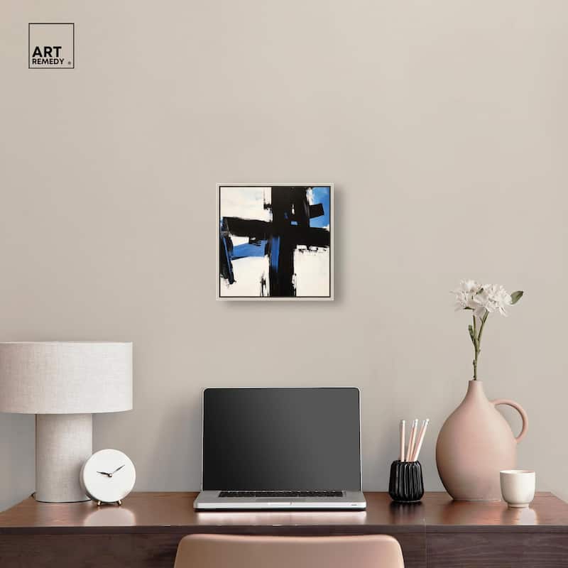 Blue Streak II Canvas by Art Remedy