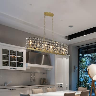 LARGE CHANDELIER CRYSTAL lamp