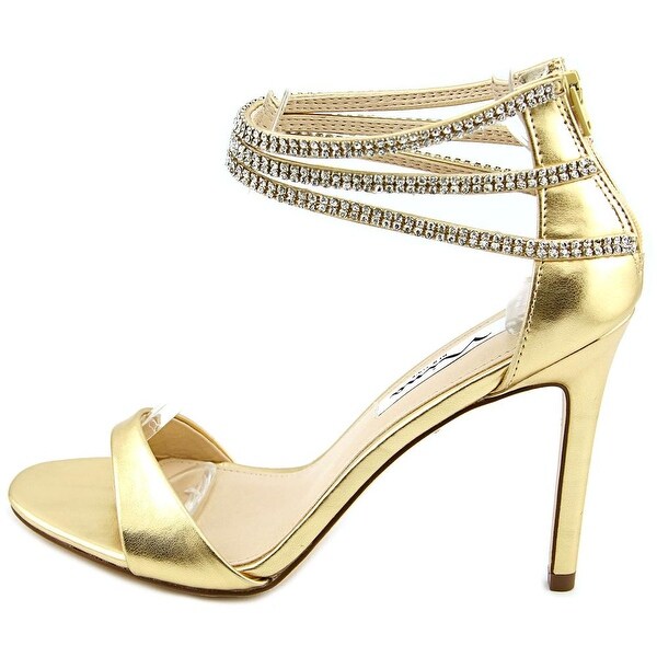 nina new york gold heels