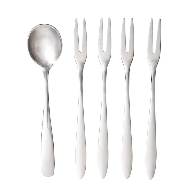 Gibson Home Rustic Inspirations 18-Piece Bamboo Charcuterie Board Set - Ceramic Bowls, Utensils