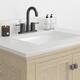 CRAFT + MAIN QZ31224R 31" Quartz Vanity Top with Backsplash and