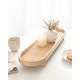 preview thumbnail 8 of 15, Kate and Laurel Planche Woven Tray